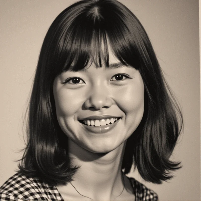 Hae Min Lee's high school yearbook photo