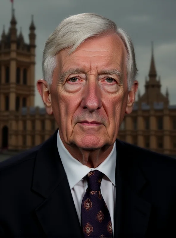 A photo of Sir Lindsay Hoyle, the Speaker of the House of Commons, looking serious.