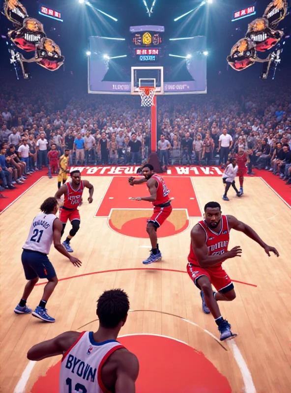 A vibrant screenshot from the Crown U mobile sports game, showcasing AI-enhanced graphics and gameplay.