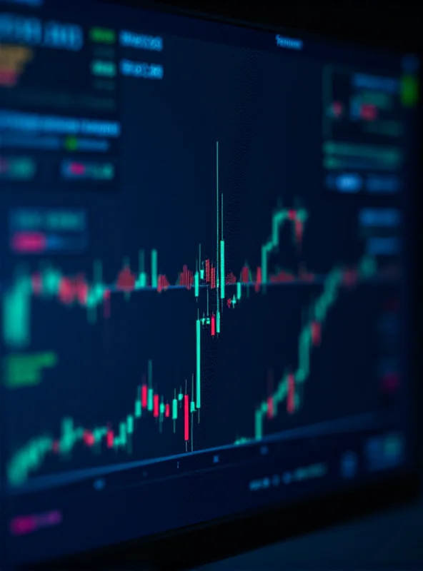 A computer screen displaying complex trading charts and AI-powered analysis tools.