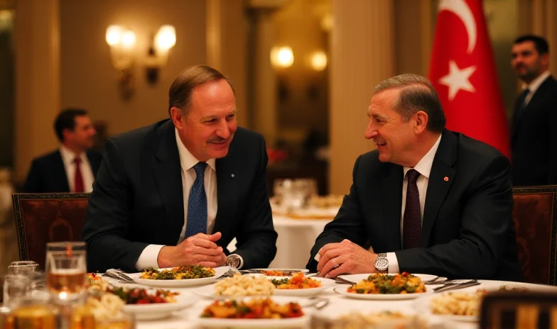 Aliyev and Erdoğan Share Iftar in Ankara