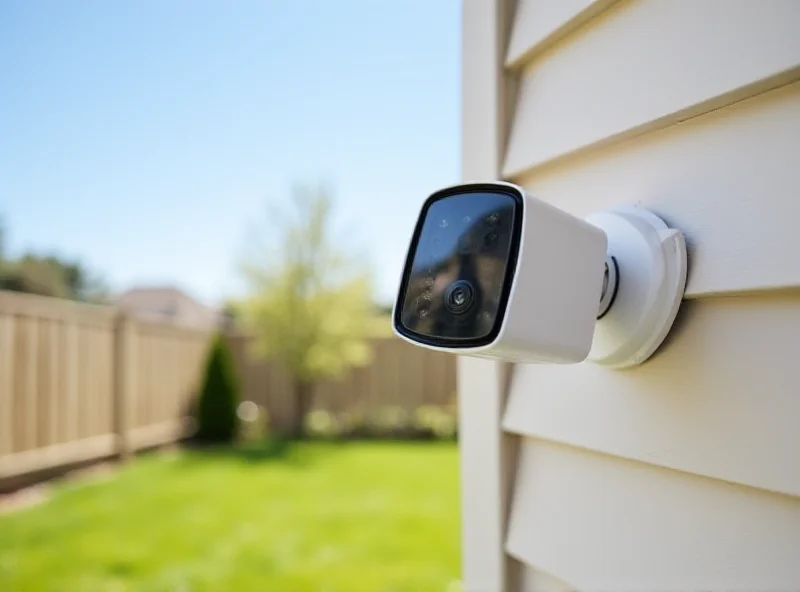 Blink Outdoor 4 security camera on a house exterior