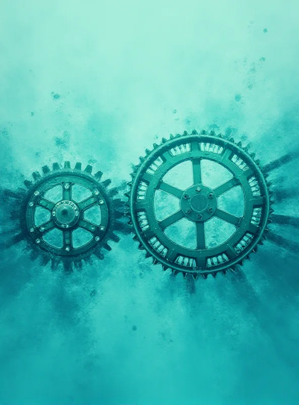 An abstract image representing stability and consistency, perhaps with a series of interconnected gears or a flowing river.