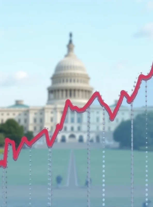 A graph showing inflation and unemployment rates rising simultaneously in the US.