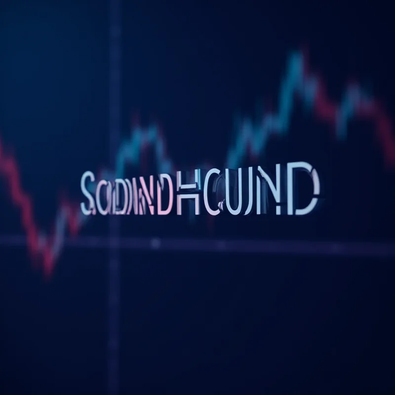 A person looking at stock charts on a computer screen with a thoughtful expression.
