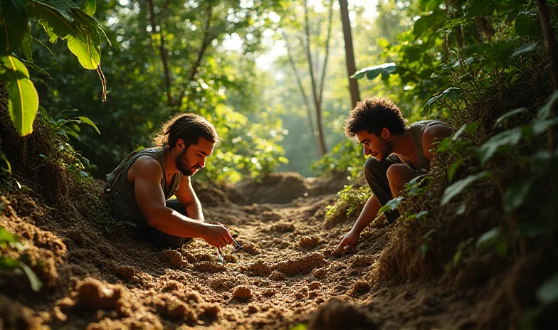 Ancient Humans in Jungle & African Seeds Saved