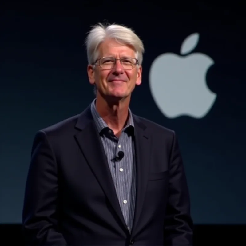 Tim Cook, CEO of Apple, speaking at a conference.