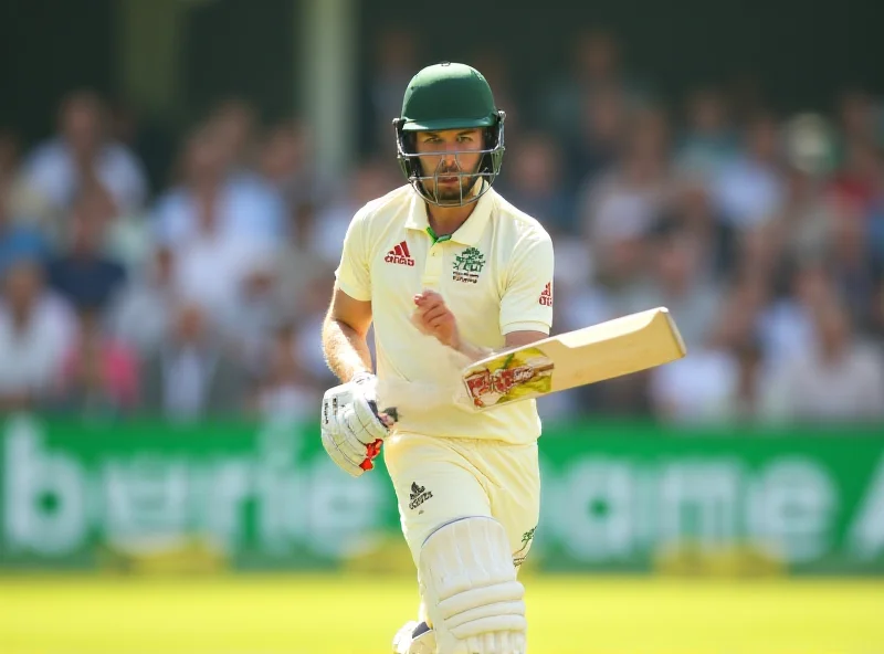 Steve Smith batting in a cricket match