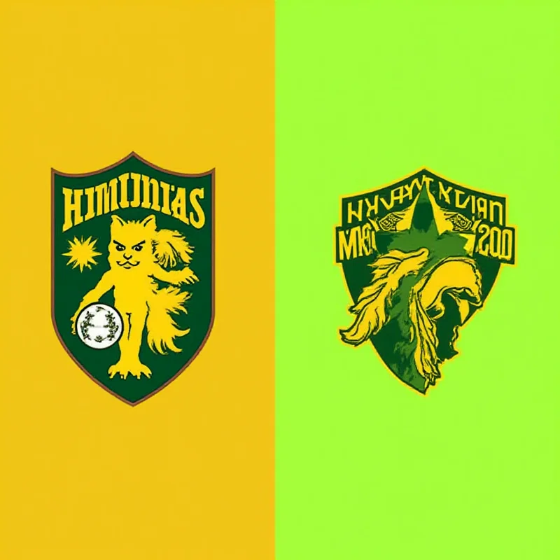 A graphic showing the Matildas logo and the Australian cricket team logo side by side.