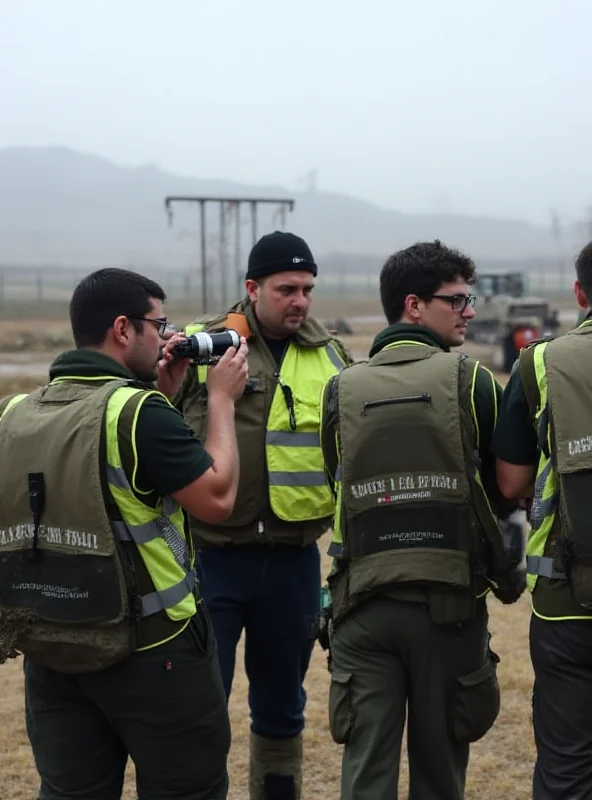 EU observers at the Azerbaijan border