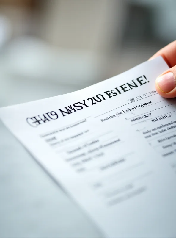 Close up of a hand holding a life insurance policy document