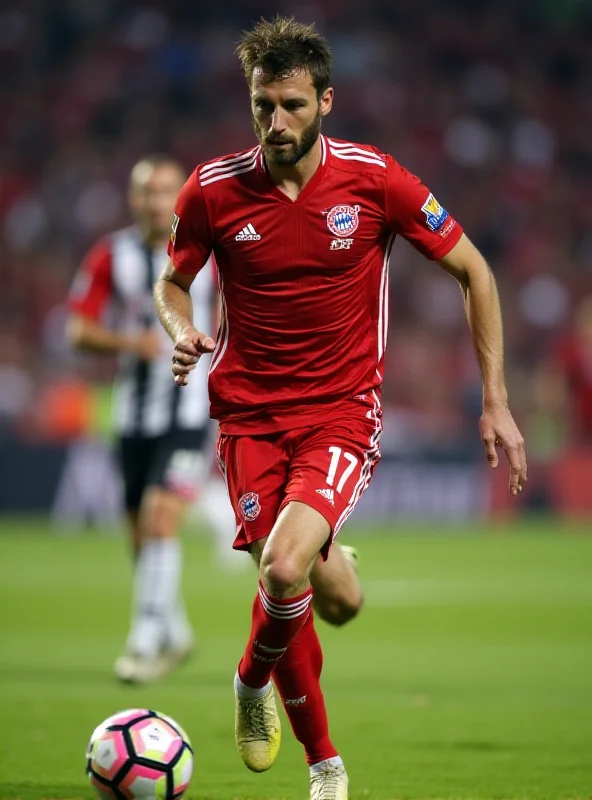 Image of Thomas Müller in action for Bayern Munich