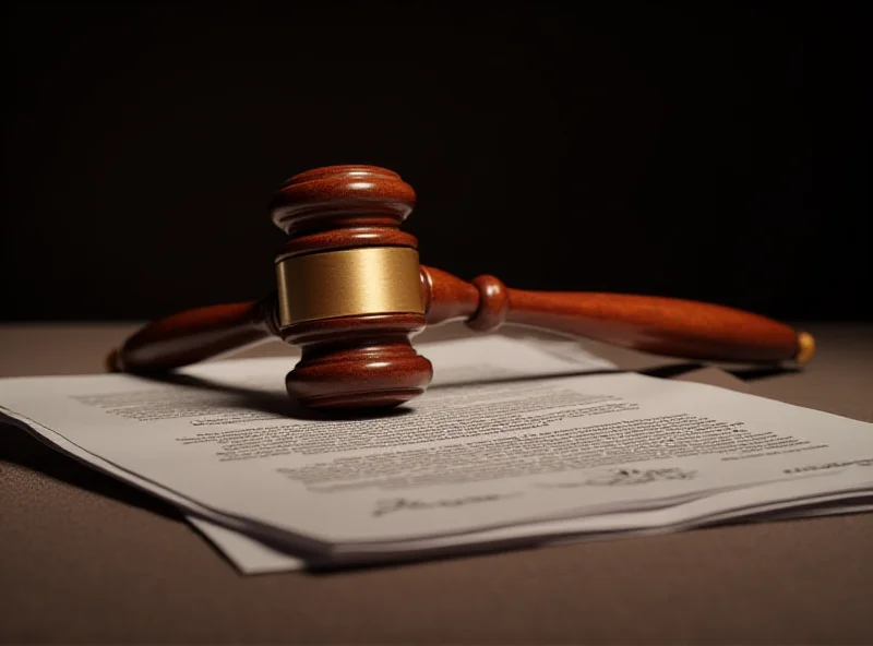 A gavel resting on a stack of legal documents, symbolizing the ongoing political and legal debates surrounding pensions and international agreements.