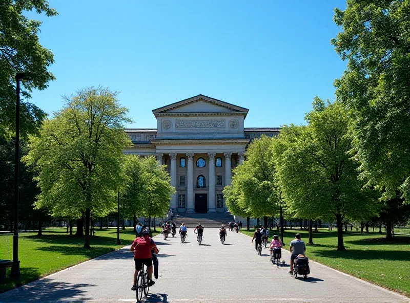 Photo of the Technische Universität (TU) Berlin main building during the day.