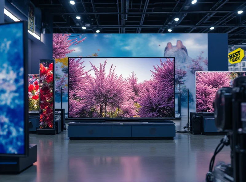 LG C4 OLED evo 4K TV on display at Best Buy