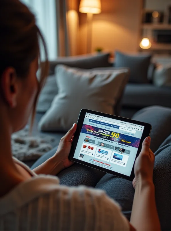 A person browsing the Best Buy Canada website on a tablet, with the Weekend 50 sale prominently displayed.