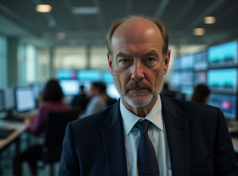 Jeff Bezos looking thoughtful in a Washington Post office