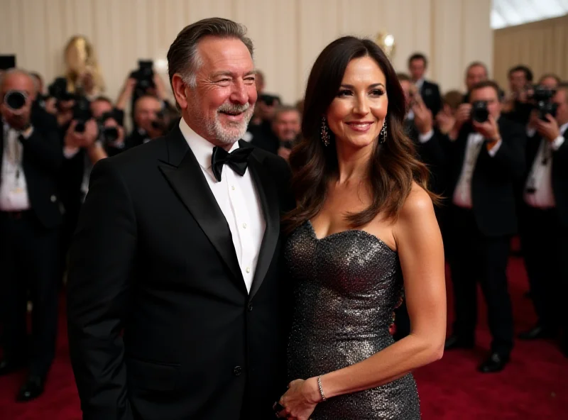 Jeff Bezos and Lauren Sanchez at the Oscars