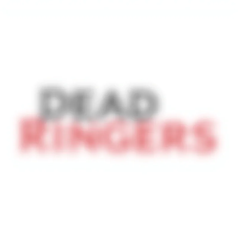 The logo for the television show Dead Ringers.