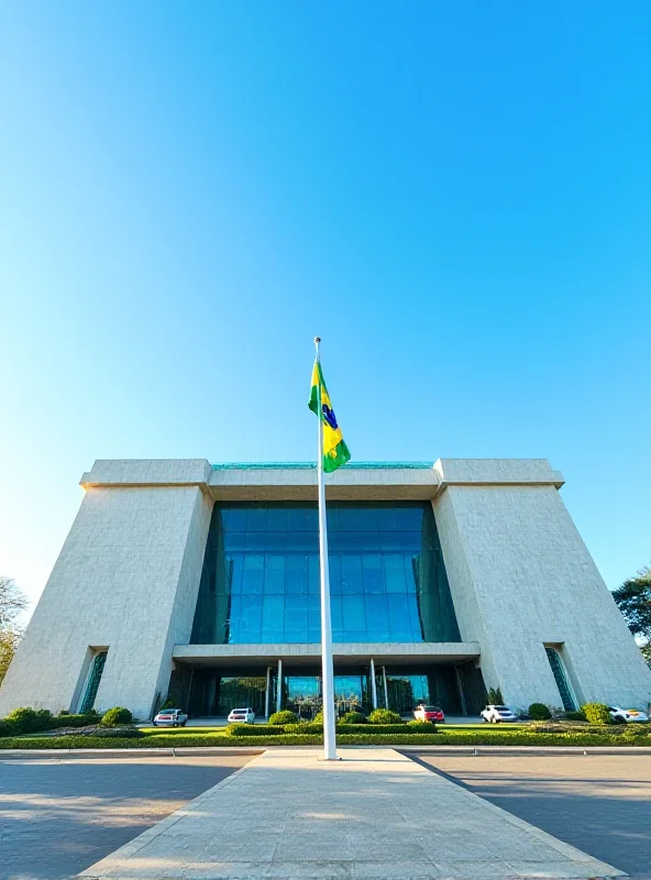 The Supreme Federal Court (STF) building in Brazil.