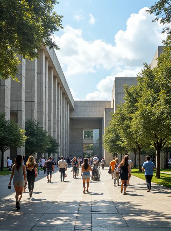 The UFSC university campus in Brazil