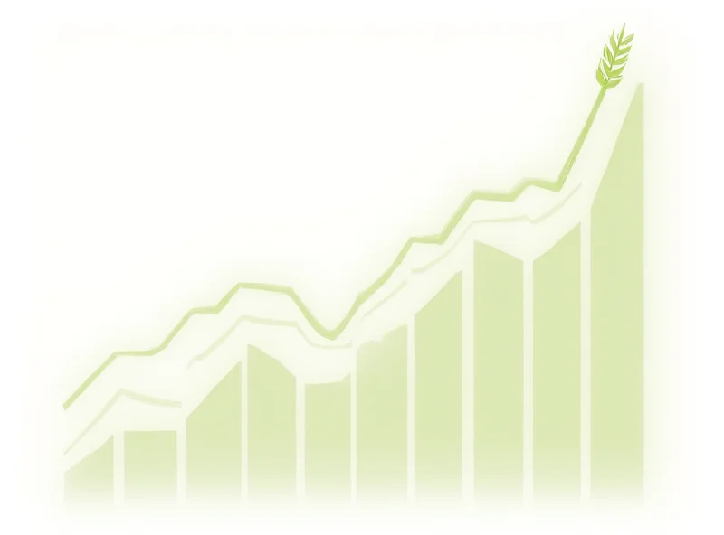 A graph showing economic growth in Brazil, with fluctuations and an upward trend, emphasizing the role of agriculture and digital banking.