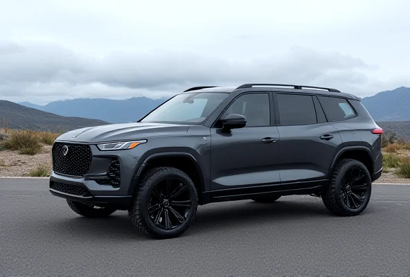 Modern SUV with a boxy, truck-like design