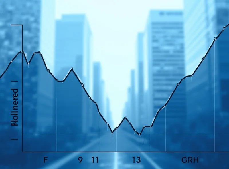 Chart showing the dollar's stability after a sharp drop.