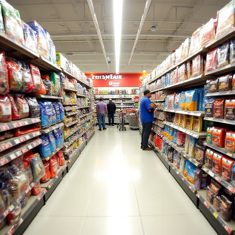 Variety of pet supplies at a Petsmart store