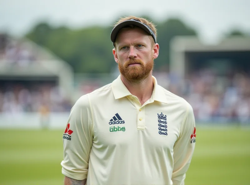 Jos Buttler standing on a cricket field, looking thoughtful.