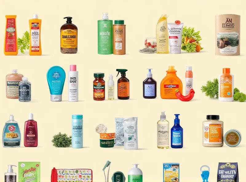 Collage of various products from the BuzzFeed article, showcasing cleaning supplies, beauty products, and home gadgets.