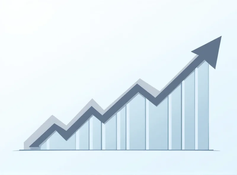 A stylized graph showing a stock price increasing, with the Cantor Fitzgerald logo subtly incorporated in the background.