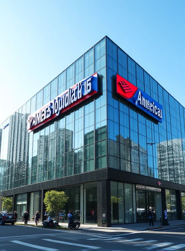 A modern office building with the Bank of America logo prominently displayed.