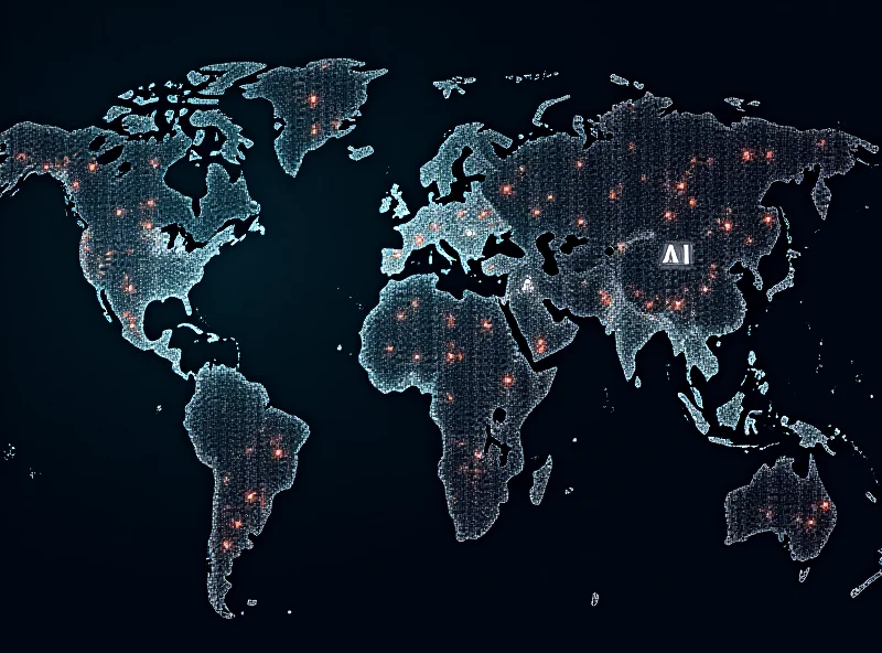 A digital illustration of a computer screen with code and Chinese characters overlaid on a world map, symbolizing cyber espionage activities originating from China.