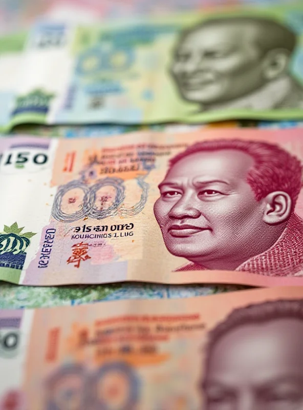 A close-up image of Malaysian Ringgit banknotes, highlighting the currency's resilience in the face of global economic challenges.