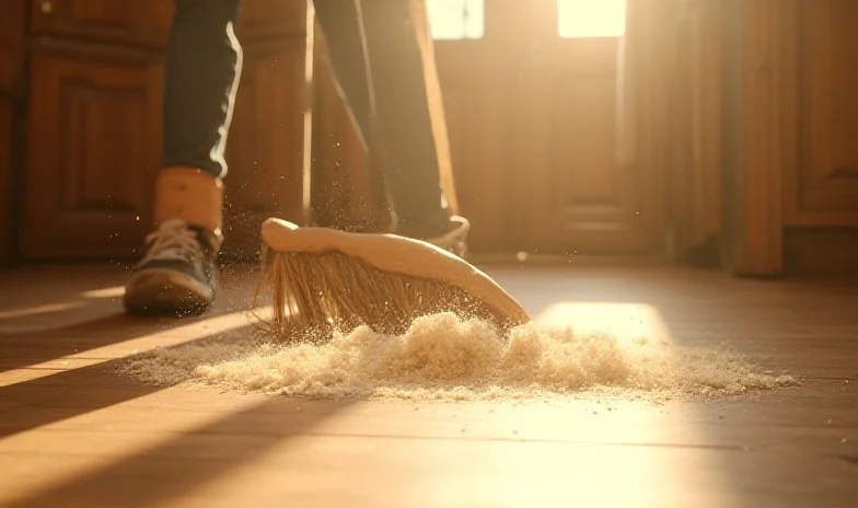 Cleaning Up: Brooms, Squeegees, and Thanksgiving Drama