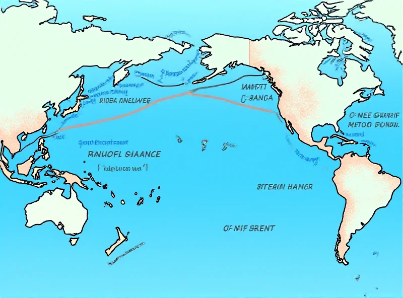 Illustration of the Atlantic Meridional Overturning Circulation (AMOC)