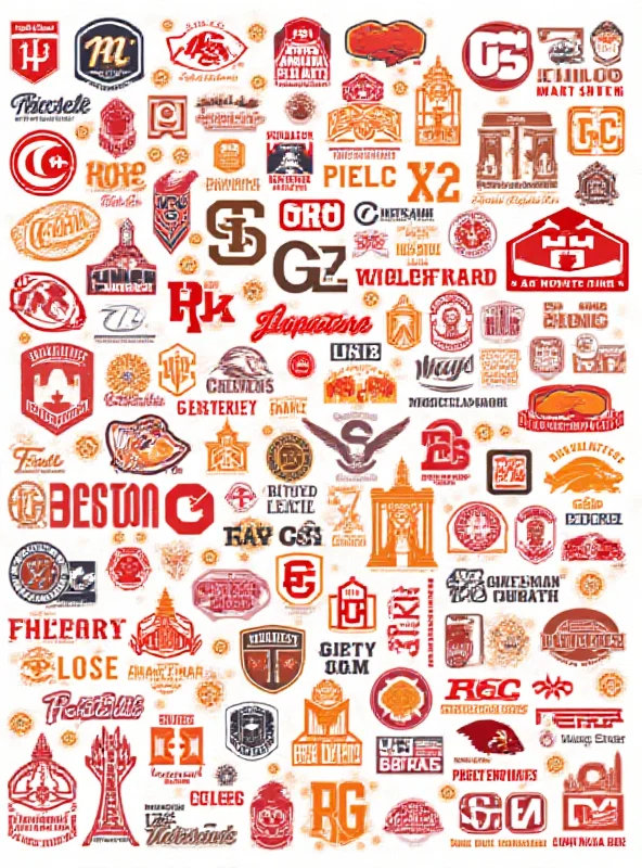 A collage featuring logos of various college football teams, symbolizing the potential for realignment.