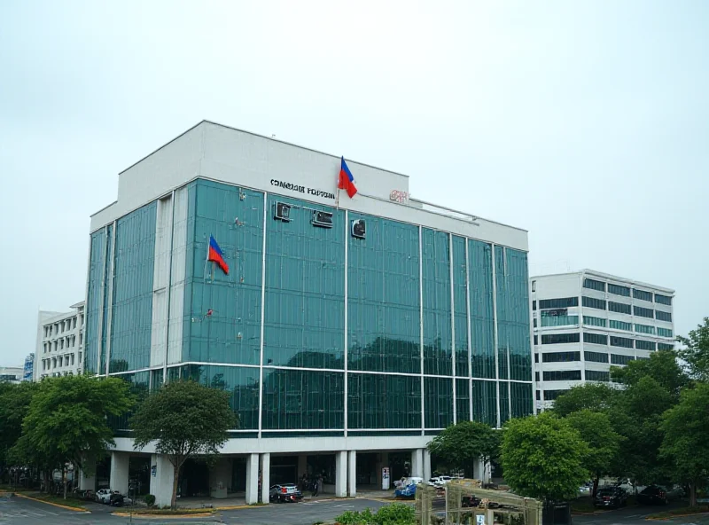 Image of the Comelec building in the Philippines