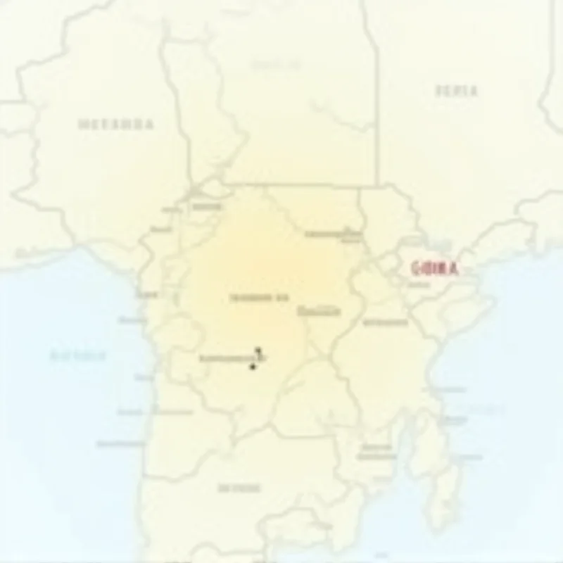 A map of the Democratic Republic of Congo, highlighting the eastern region and the city of Goma.