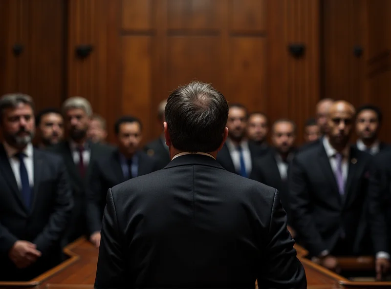 Pedro Castillo in court