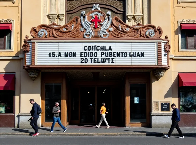 The facade of an old movie theater in Rome, showing its architectural details and history.