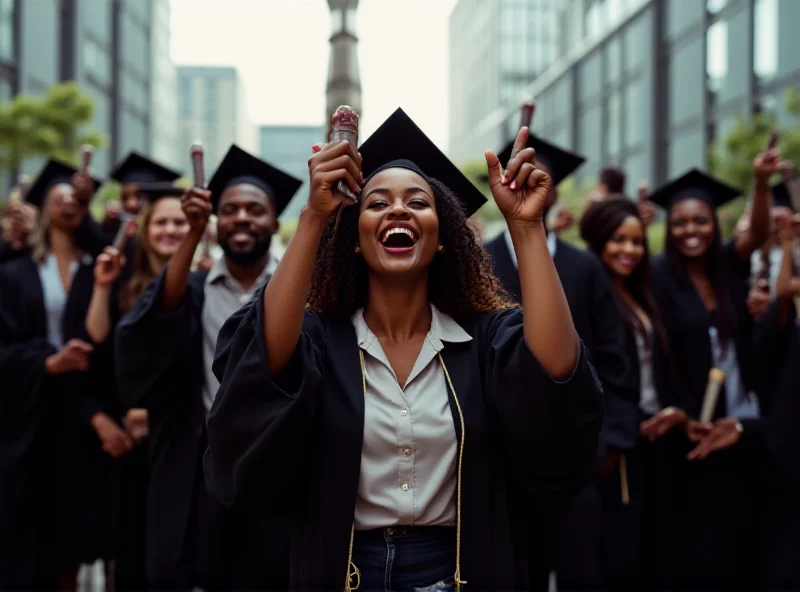 Graduates celebrating passing the criminologist licensure exam