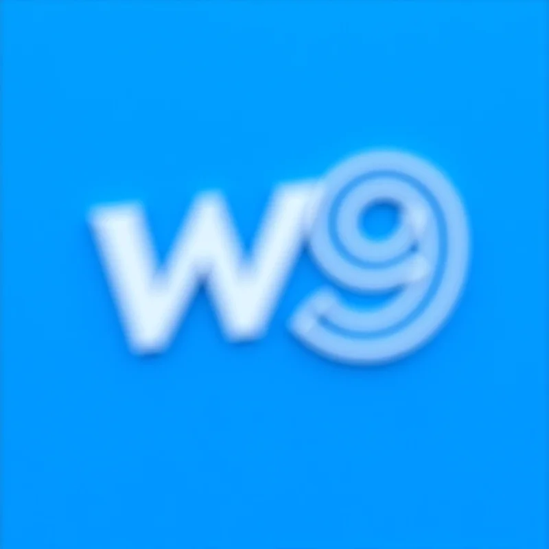 The W9 logo