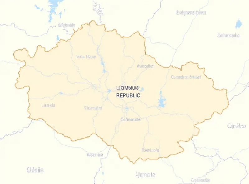 Map of the Czech Republic highlighting the Olomouc region