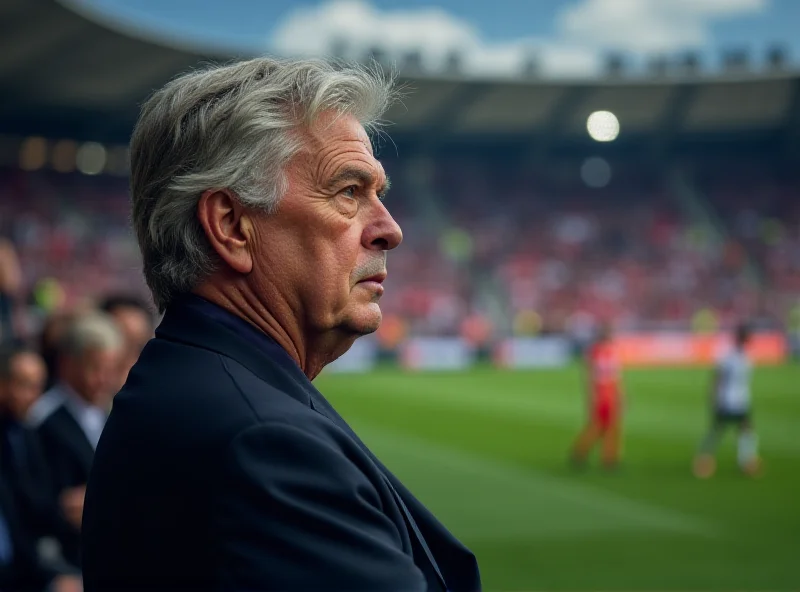 José Mourinho looking serious on the sidelines during a Fenerbahçe match.