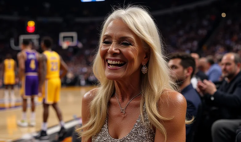 Dyan Cannon at Lakers Game; Mardi Gras Celebrations