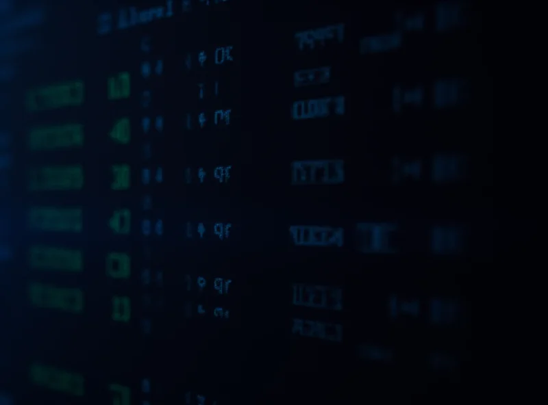 A close-up image of stock ticker data scrolling across a digital display.