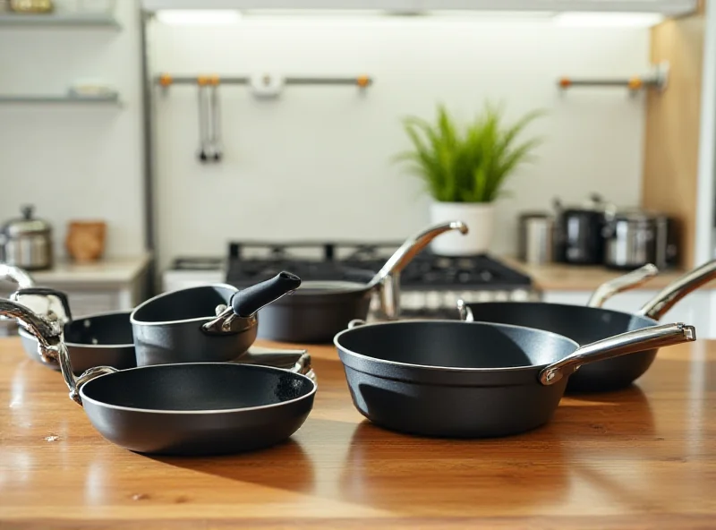 Selection of eco-friendly pans