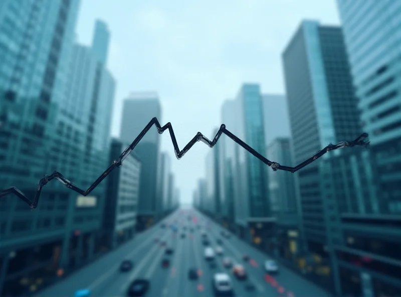 Image of a graph showing the dollar strengthening and the euro weakening.